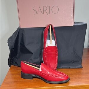 SARTO By Franco Sarto Vibrant Red Loafers
